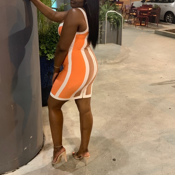 Fashion Nova Bondage Dress - Picture 2 of 4